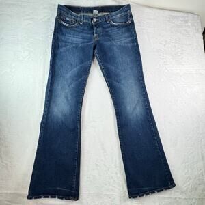 Lucky Brand Dungarees Women’s Bootcut Jeans Size 12 / 31 USA Made Stretch